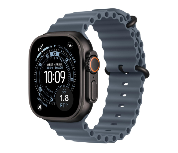APPLE Przedłużka do paska Ocean - 49mm - marynarski granat + tytan czarny - 1362589 - zdjęcie 2